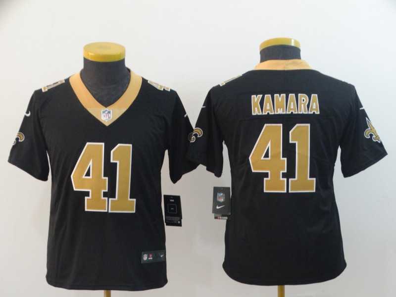 Youth Nike Saints 41 Alvin Kamara Black Vapor Untouchable Limited Jersey,We sell and wholesale Youth Nike Saints 41 Alvin Kamara Black Vapor Untouchable Limited Jersey on line form chian!
